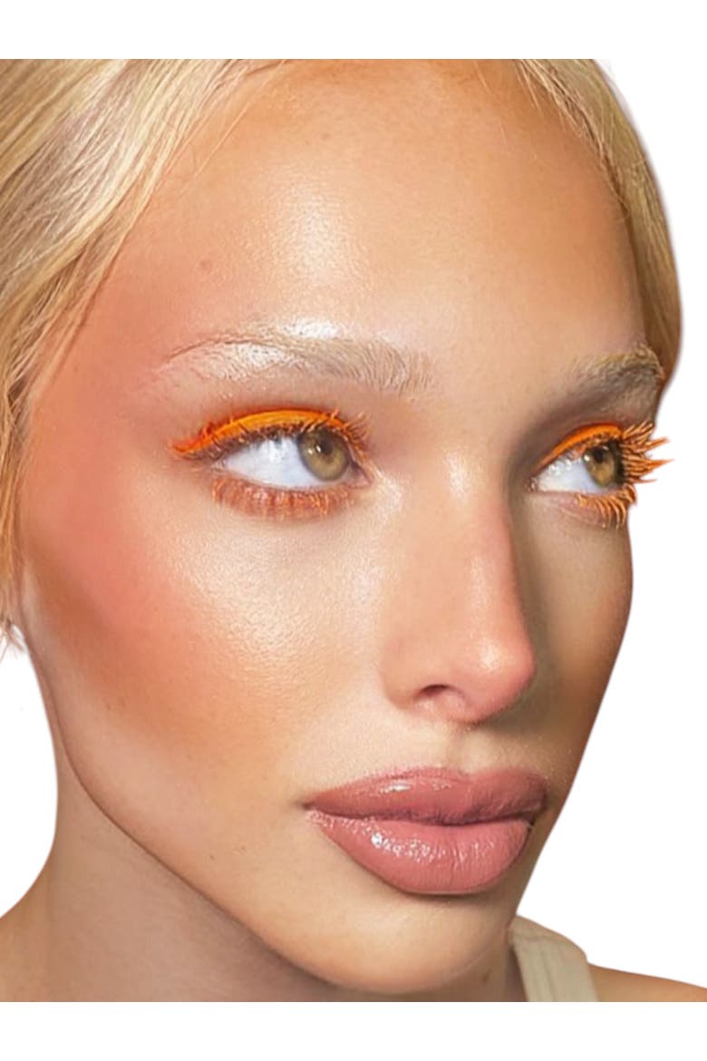 UV Vegan Mascara Green, Alternate, color, Orange