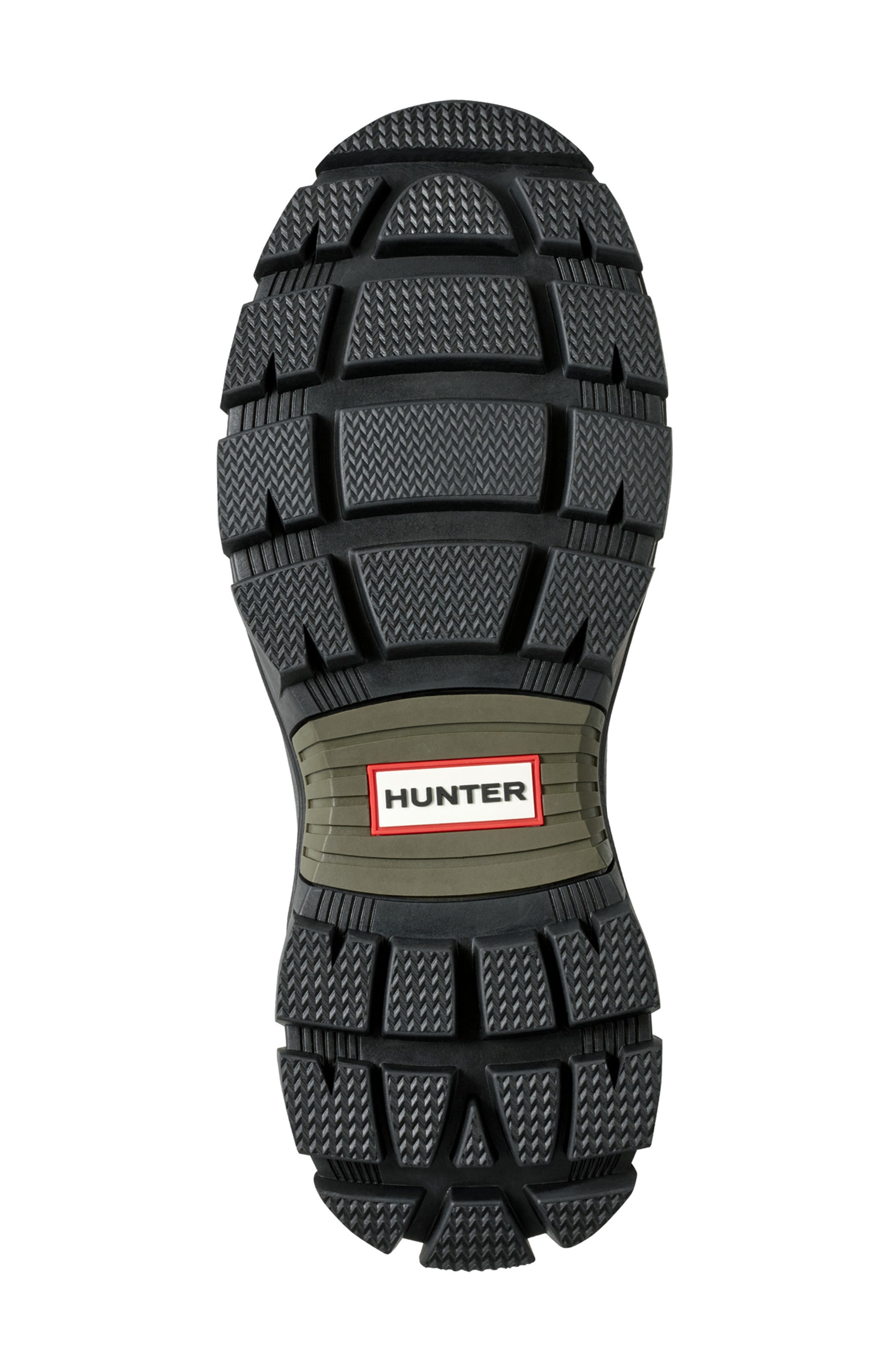 Hunter Eloise Waterproof Neoprene Boot, Alternate, color, Ryegrass/ Black/ Black