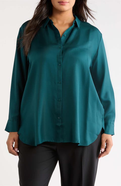 Silk Classic Collar Shirt