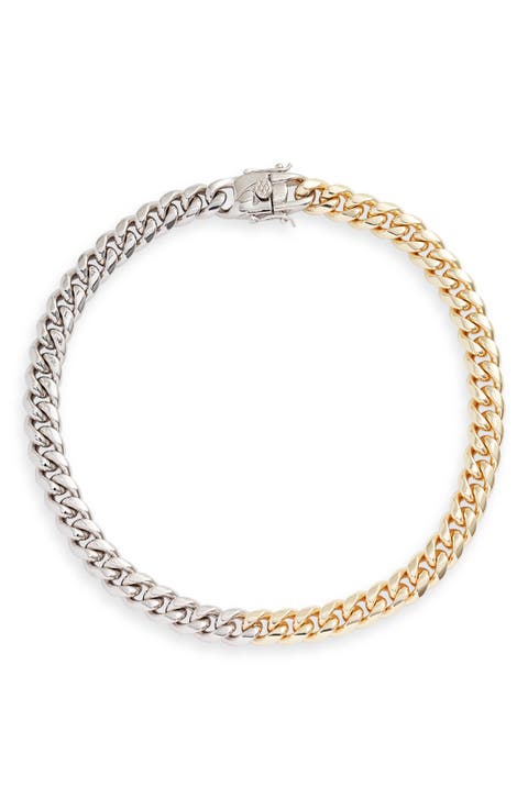 Tori Cuban Chain Choker Necklace