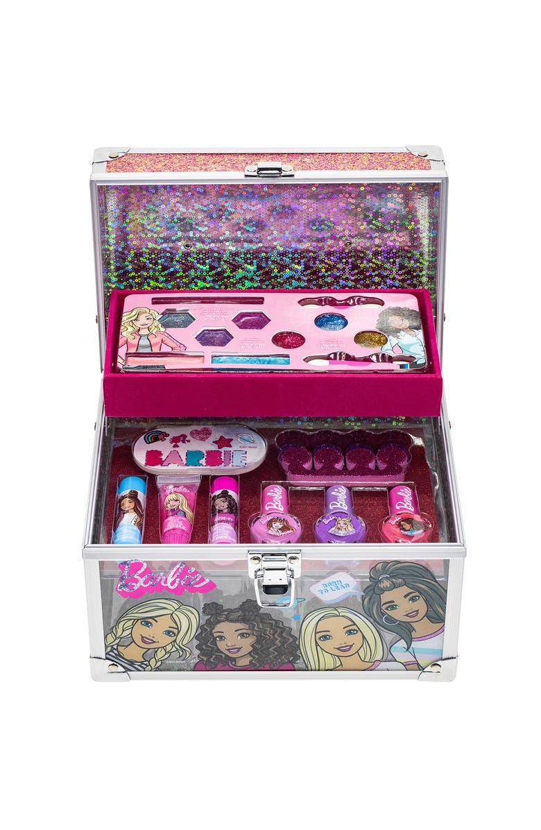 TOWNLEYGIRL x Barbie<sup>®</sup> Kids' Cosmetic Train Case, Alternate, color, 