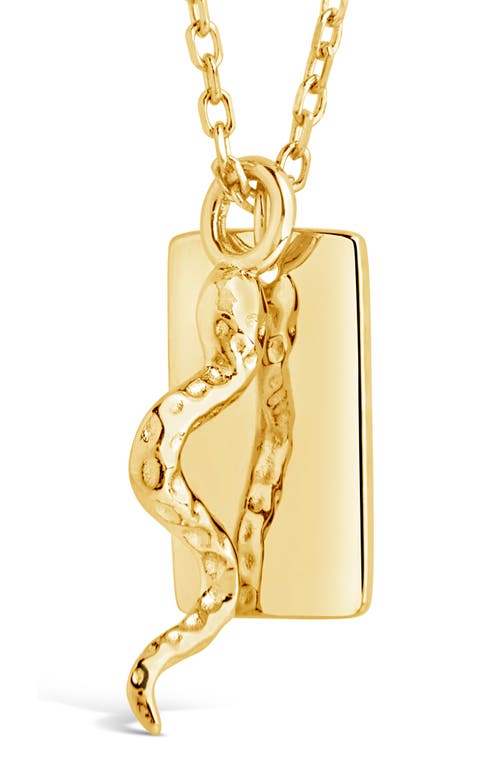 Sterling Forever Bella Pendant Necklace In Gold