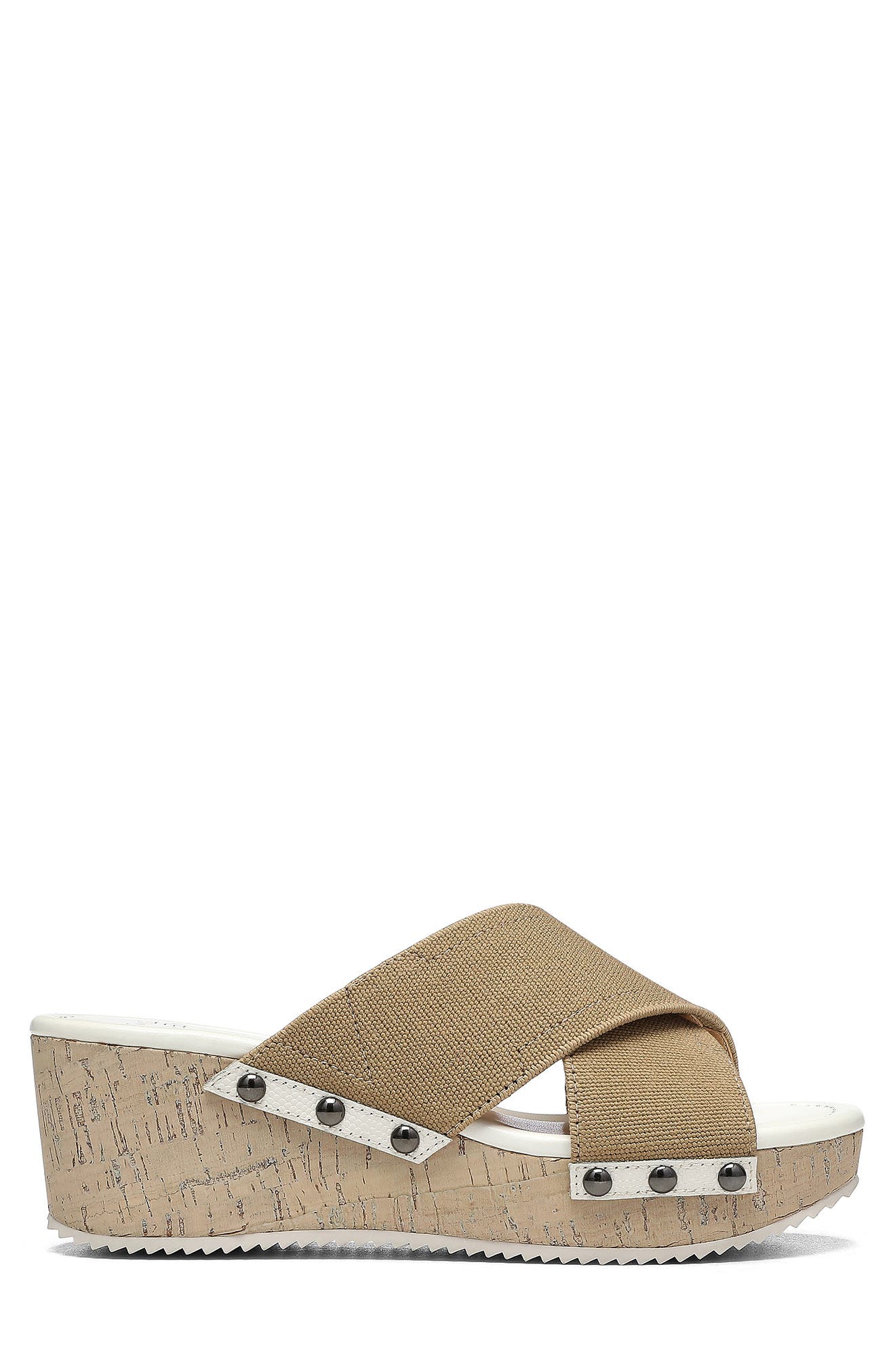 Donald Pliner Summera Wedge Sandal, Alternate, color, Natural-Nat