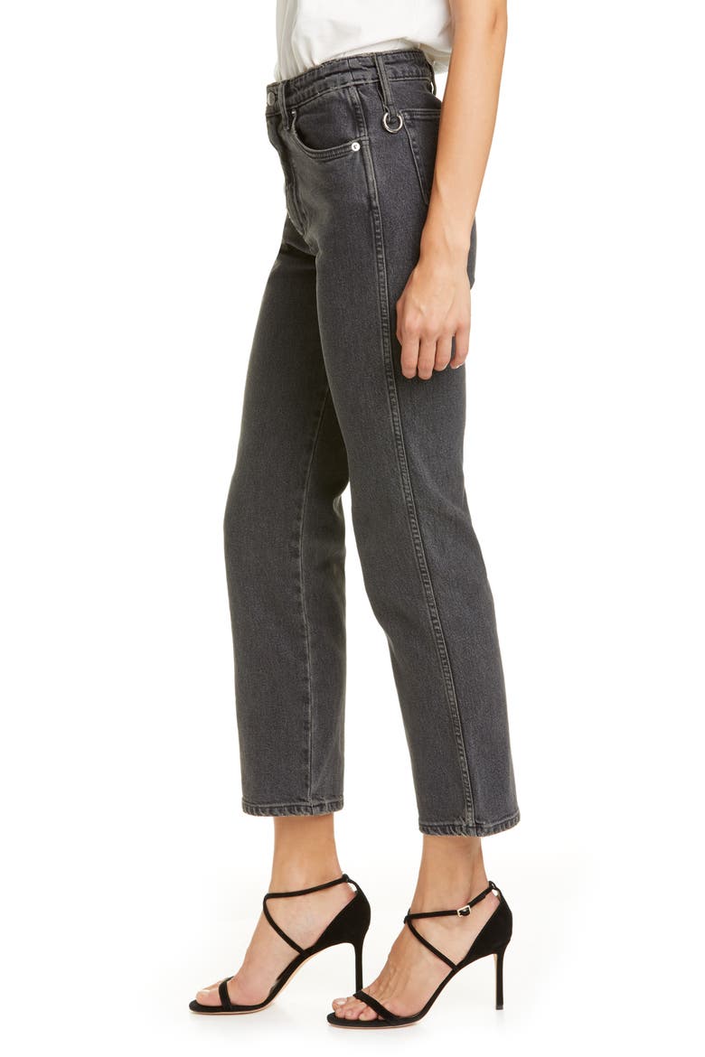 Crop Jeans, Alternate, color, MID BLACK WASH 1