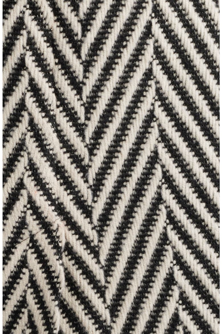 Herringbone Coat with Faux Fur Collar, Alternate, color, JUMBO HERRINGBONE