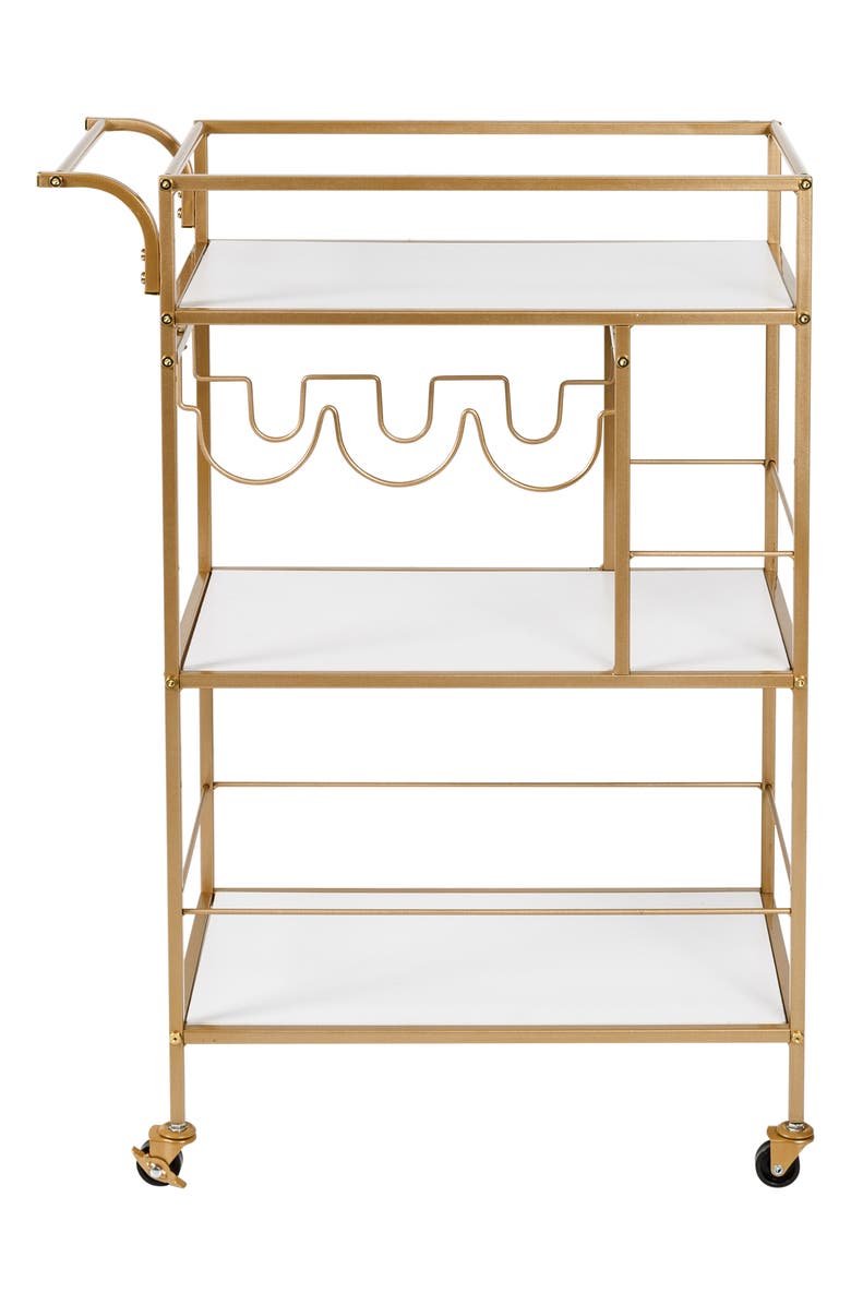 HONEY-CAN-DO 3-Tier Bar Cart, Main, color,