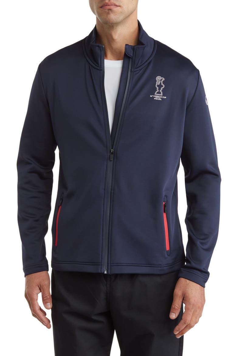x Prada Medium Weight Jacket, Main, color, NAVY BLUE