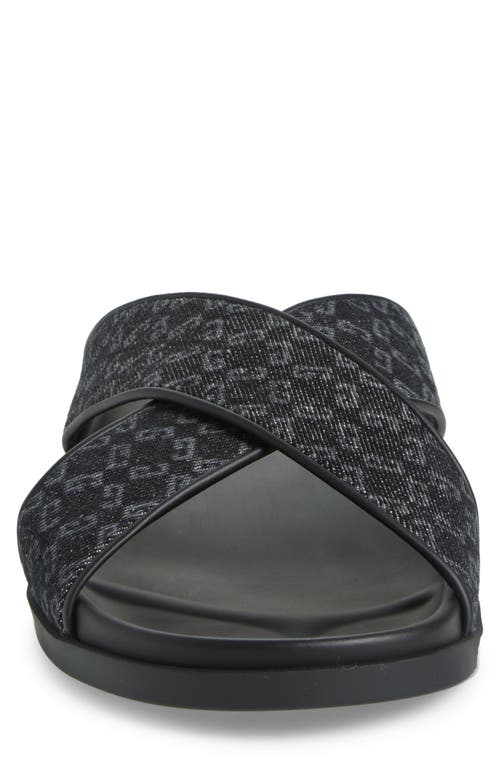 Givenchy Black G Plage Monogram 72 Pool Slides In Black