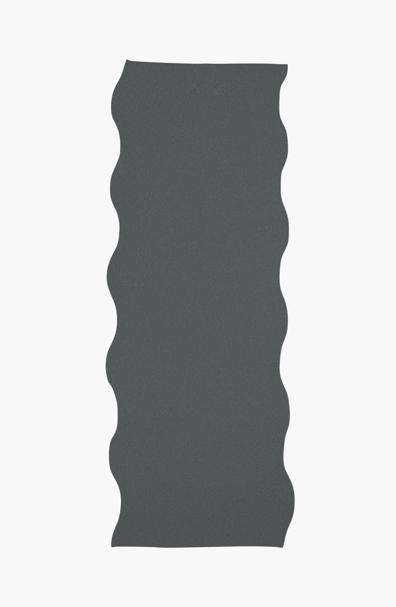 Bala Wavy Mat Towel, Main, color, Charcoal