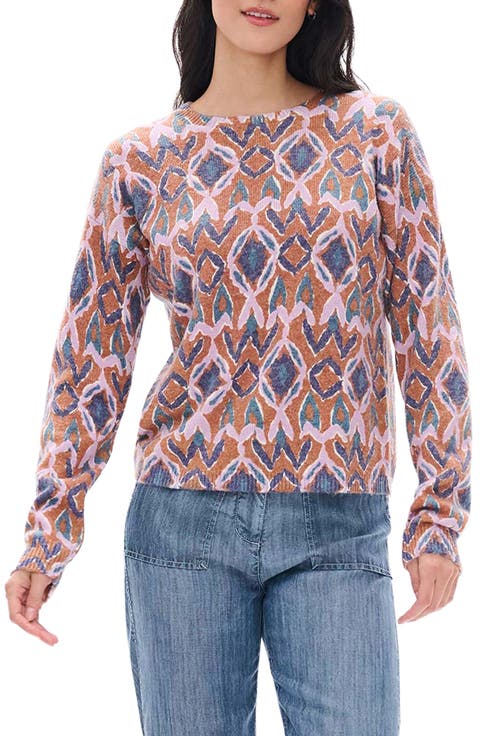 Noa Textured Ikat Sweater