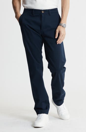 Jachs Classic Straight Leg Pants In Blue