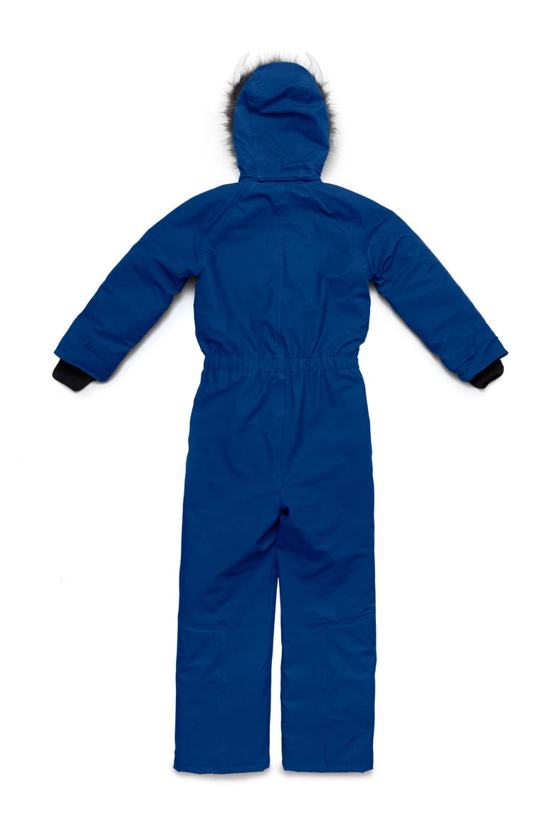 Frosty Mens Ski Suit, Alternate, color, Blue