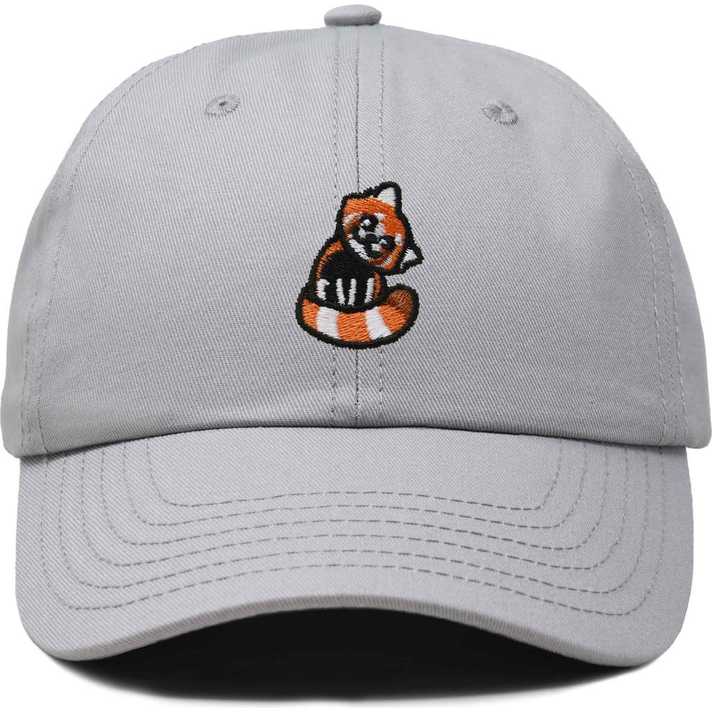 DALIX DALIX RED PANDA EMBROIDERED DAD HAT
