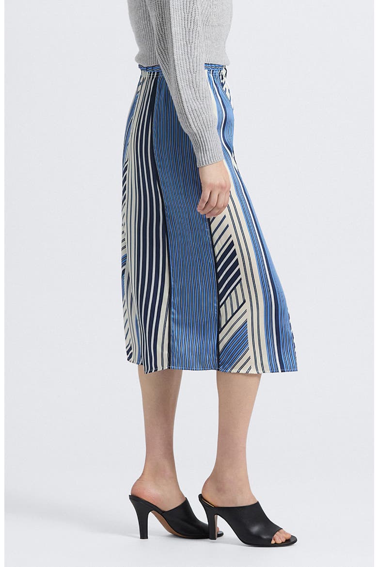 Ravenna Mixed Stripe Mid Stripe, Alternate, color, NAVY/ ECRU/ ULTRAMARINE/ WHITE