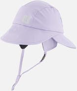 Deux par Deux Waterproof Wide Brim Chin Strap Rain Hat