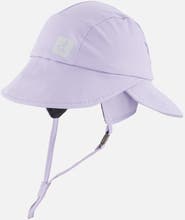 Deux par Deux Adjustable Waterproof Wide Brim Rain Hat