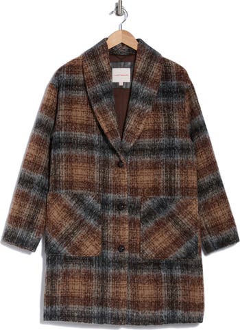 完璧 Brand Lucky Shawl Nordstromrack | Coat Longline Collar ジャケット・アウター