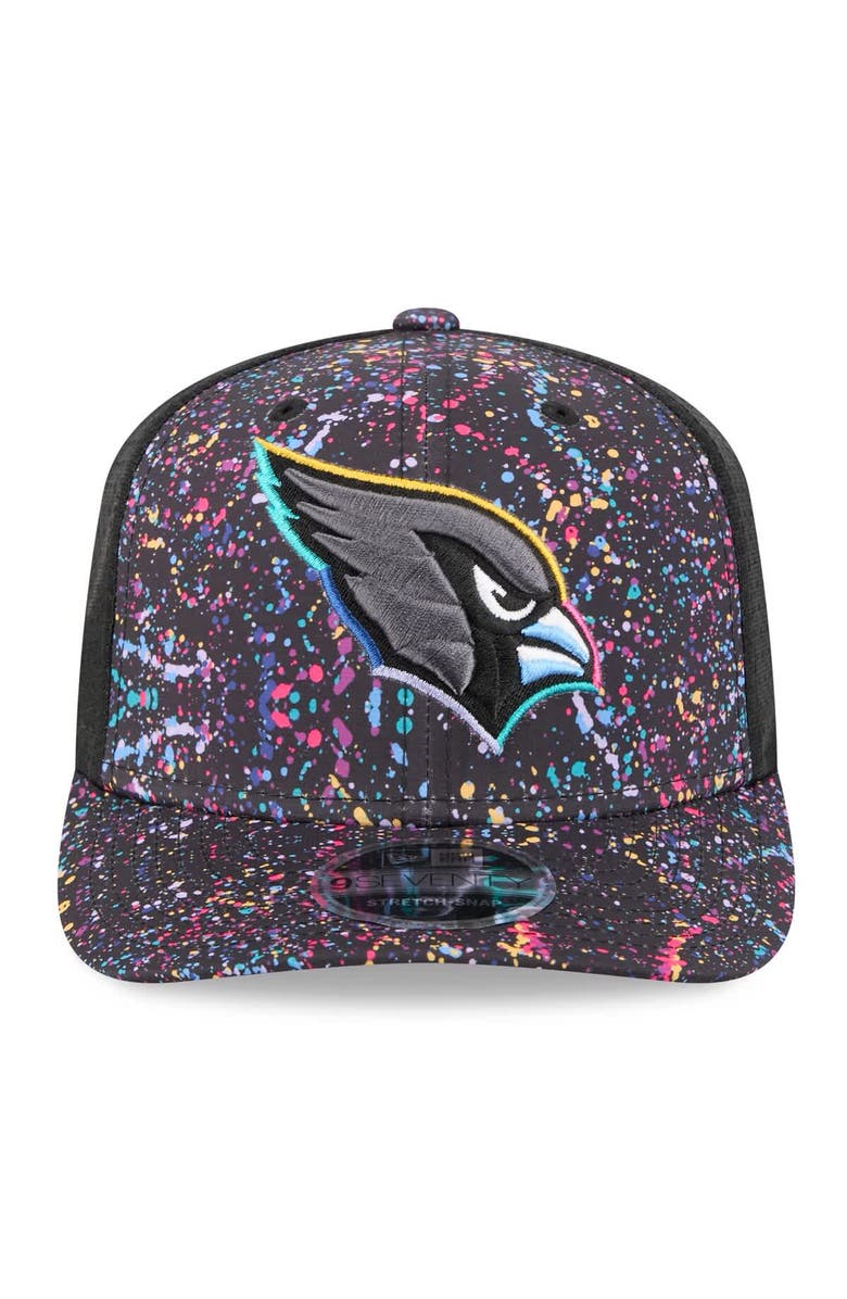 New Era Men's New Era Black Arizona Cardinals 2025 NFL Crucial Catch 9SEVENTY Adjustable Hat, Alternate, color, Black
