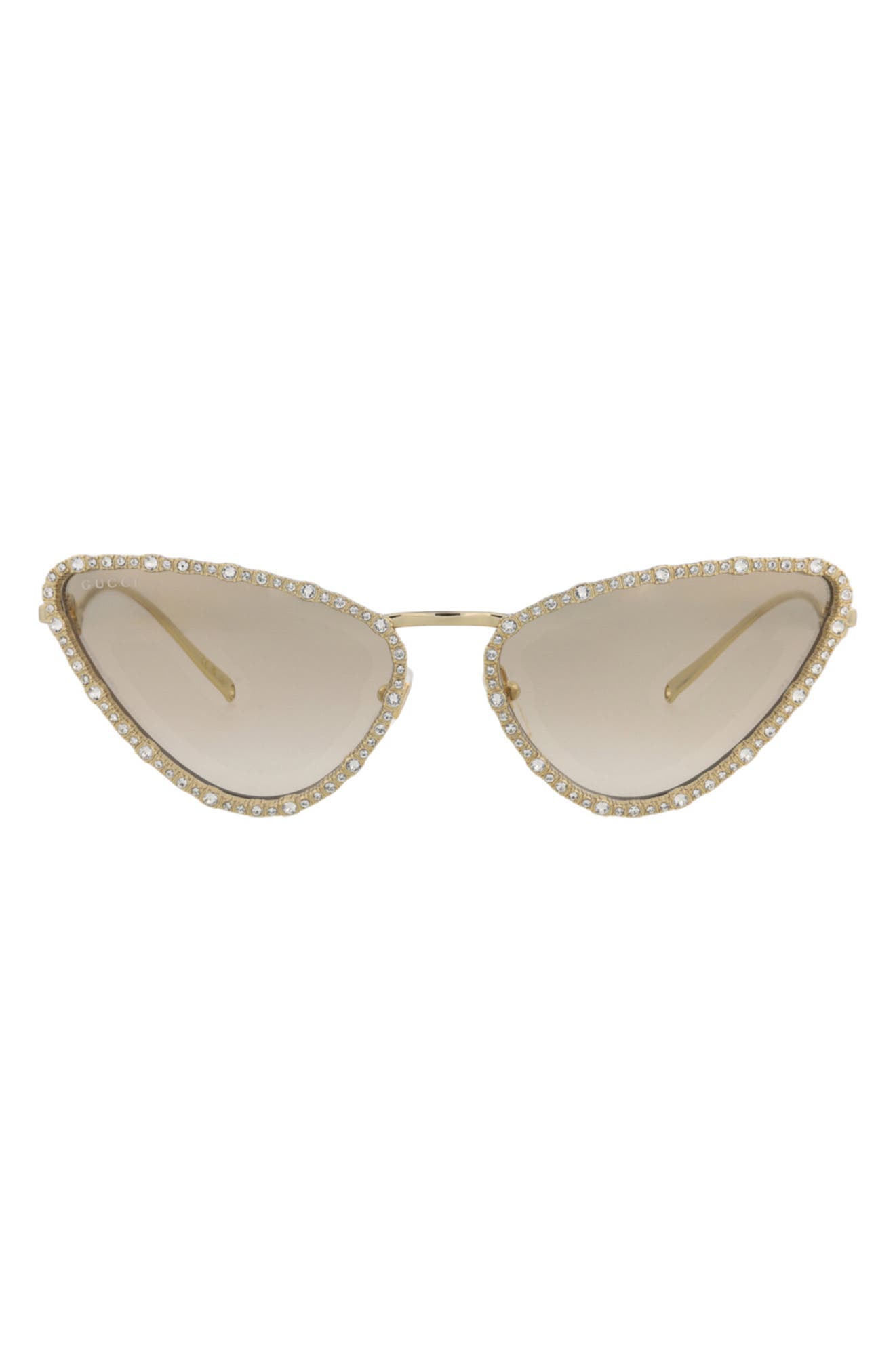 Crystal Cat Eye Sunglasses