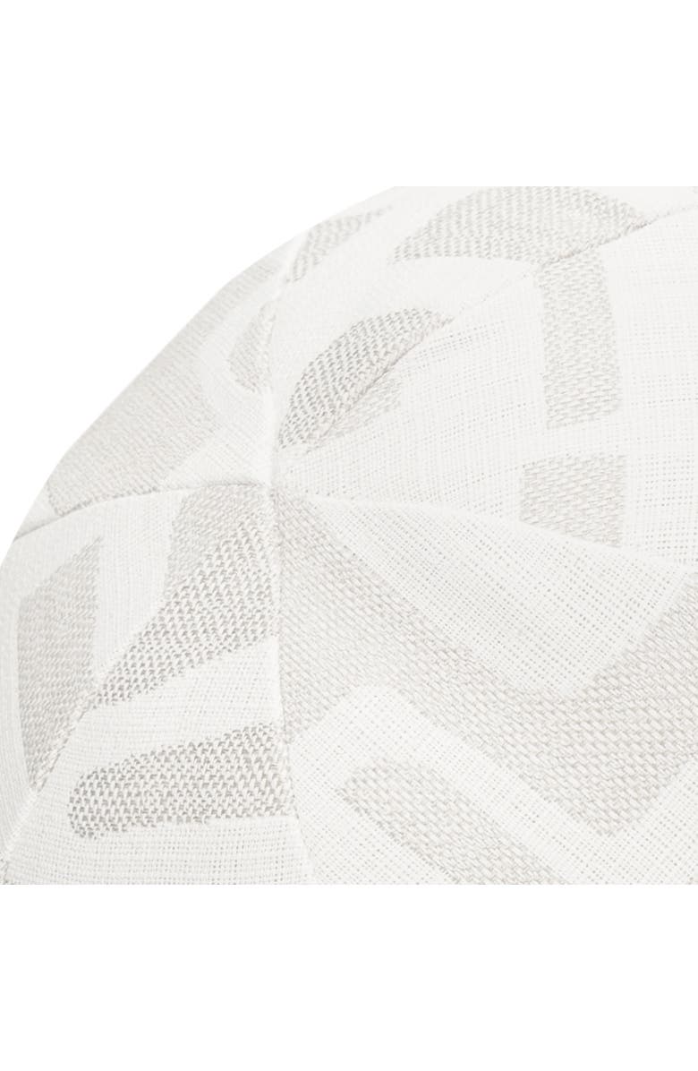 Elaine Smith Noble Indoor & Outdoor Woven Accent Orb Pillow, Alternate, color, Alabaster