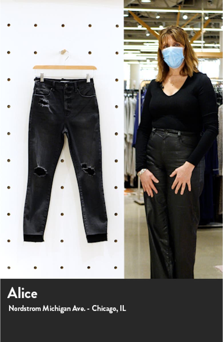 Good High Waist Crop Skinny Jeans, sales video thumbnail