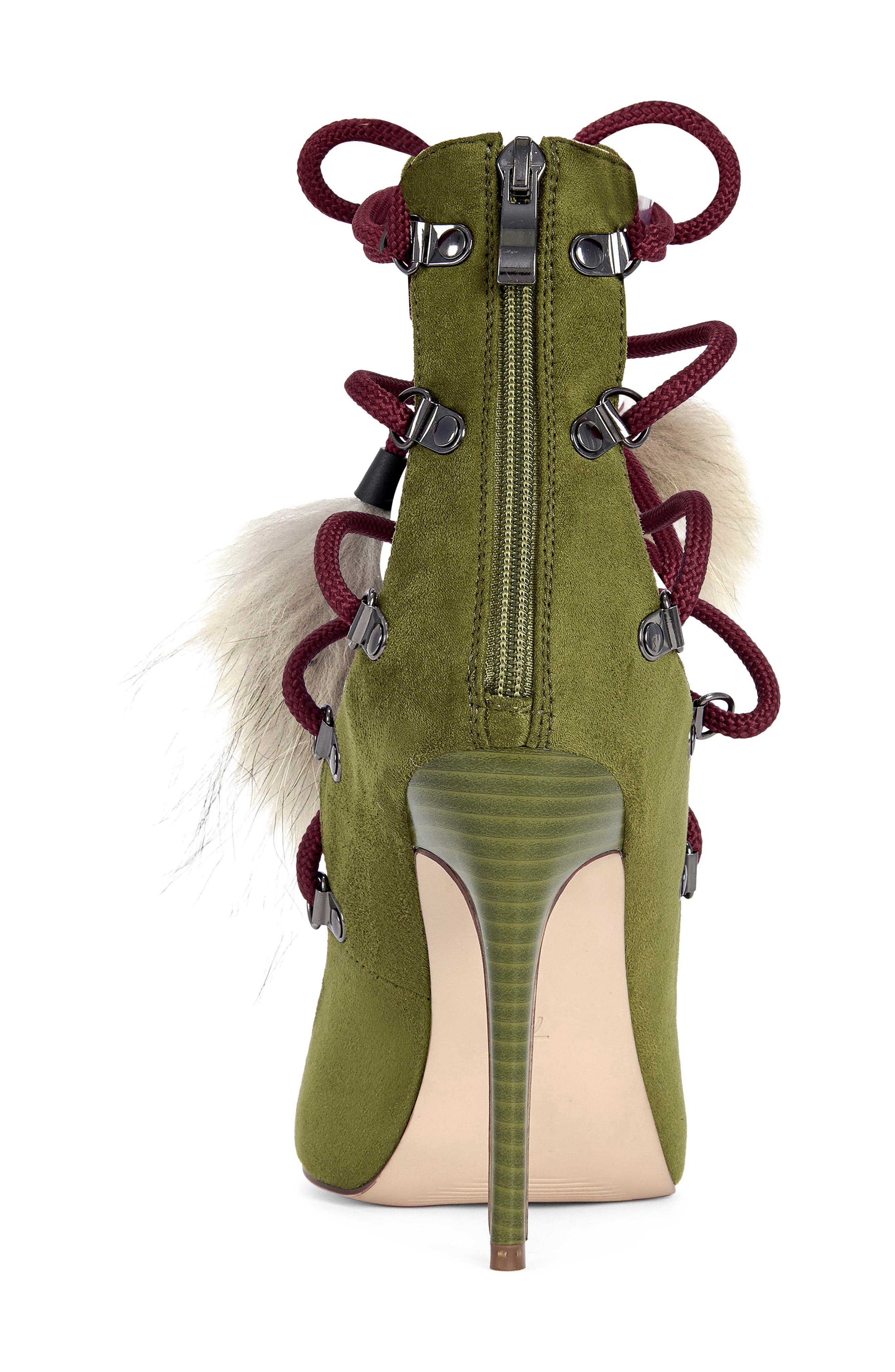 AZALEA WANG Aruba Ankle Tie Sandal, Alternate, color, Yellow