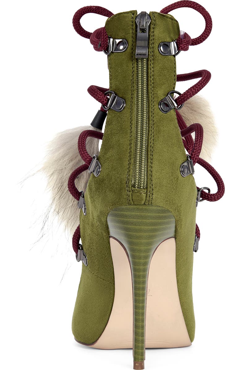 AZALEA WANG Aruba Ankle Tie Sandal, Alternate, color, Yellow