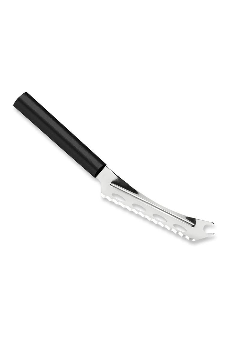 Cutlery 5.25-Inch Cheese Knife Serrated Stainless Steel Blade, Main, color, Black