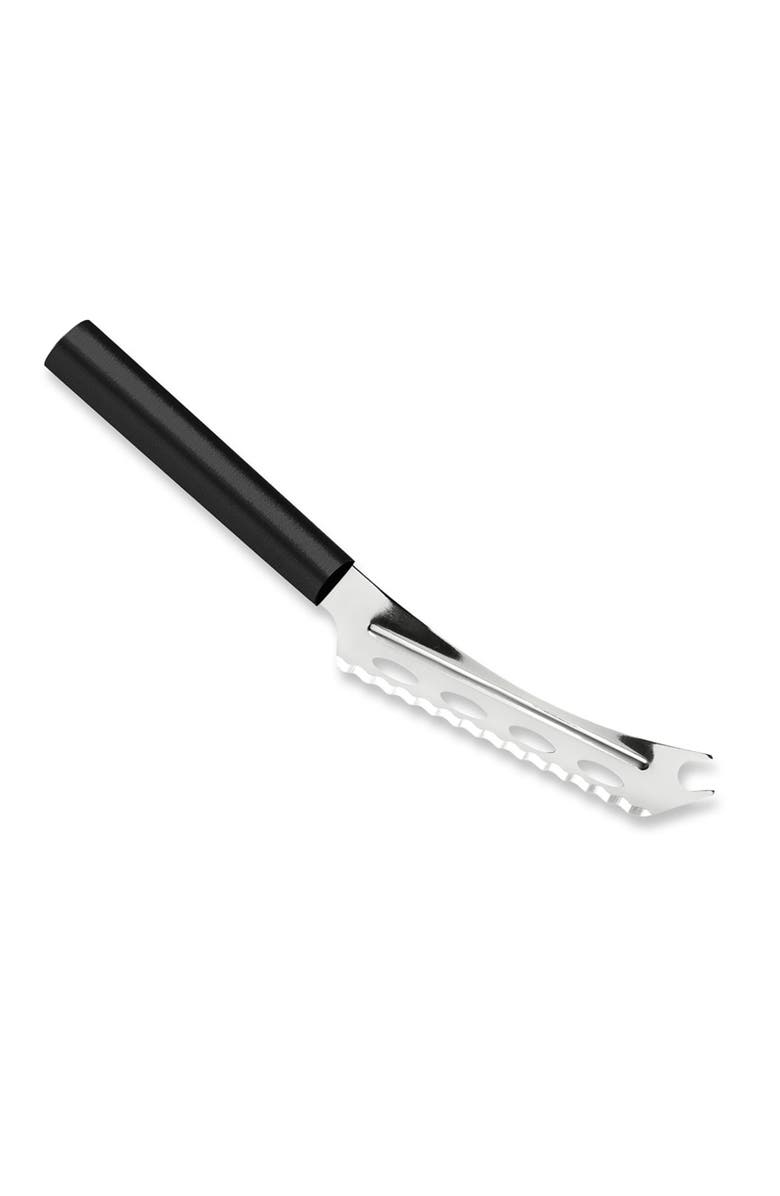 Rada Cutlery 5.25-Inch Cheese Knife Serrated Stainless Steel Blade, Main, color, Black