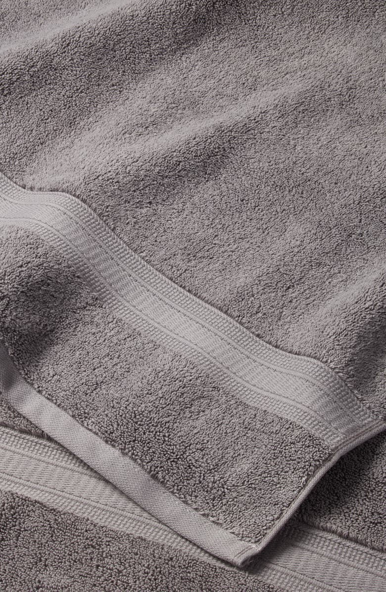 NORDSTROM RACK Zero Twist Cotton Bath Towel, Alternate, color, Grey Pearl