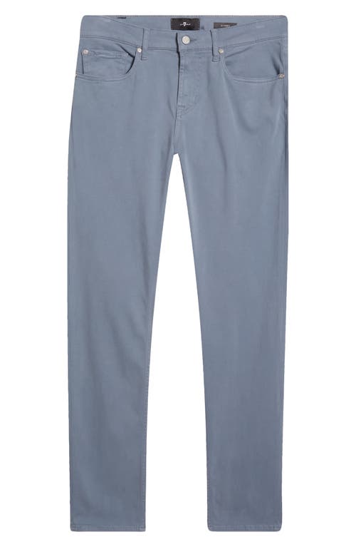 7 For All Mankind Slimmy Luxe Performance Plus Slim Fit Pants In Stretchsateen 2