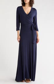WEST K Faux Wrap Maxi Dress