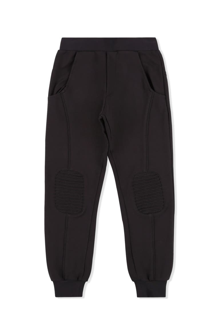 Sweatpants Crest Boy, Main, color, black