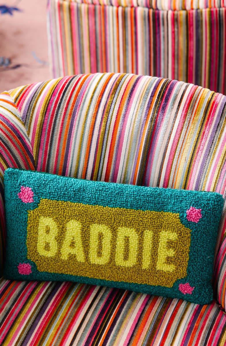 Furbish Baddie Pillow, Alternate, color, Baddie