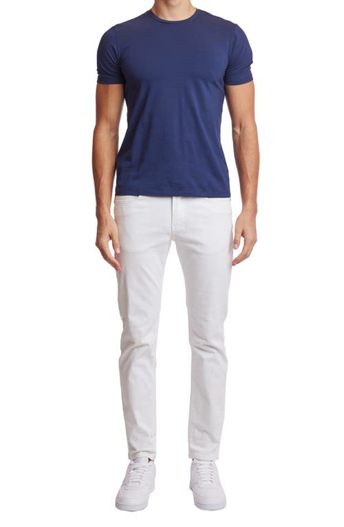 Paisley & Gray Lucas Crewneck T-shirt In Blue