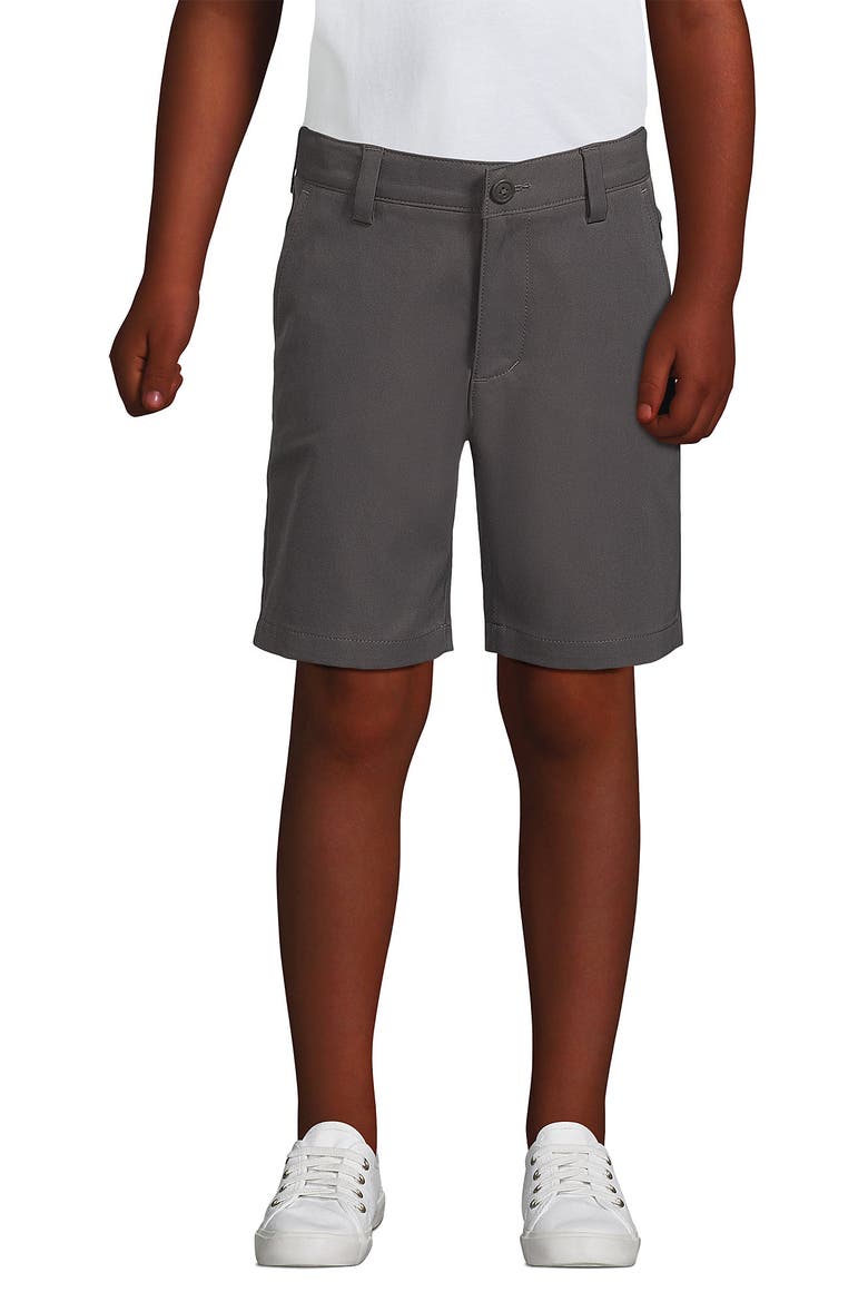 School Classic Boys Active Chino Shorts, Alternate, color, Arctic Gray