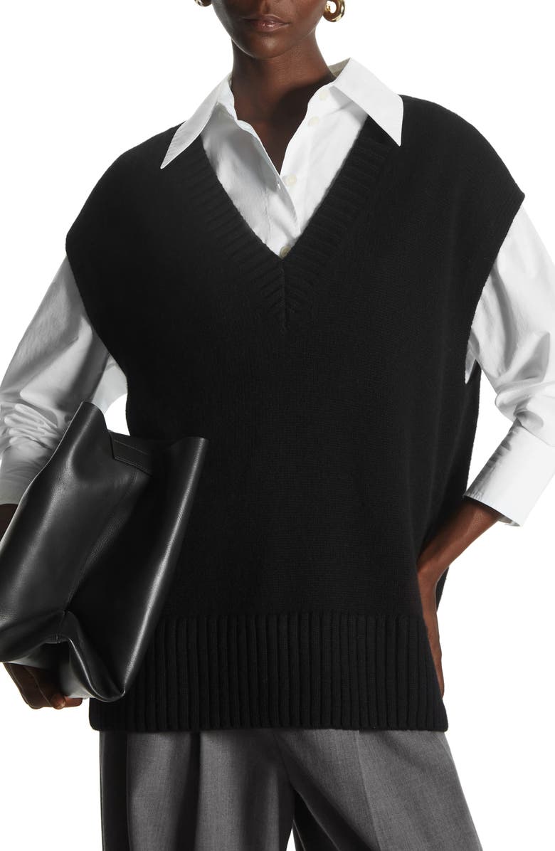 COS Cashmere Sweater Vest, Main, color,