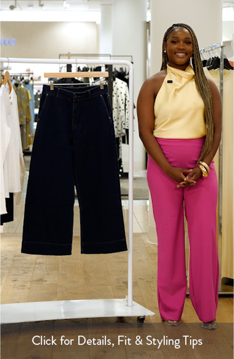 Wide Leg Crop Jeans, sales video thumbnail