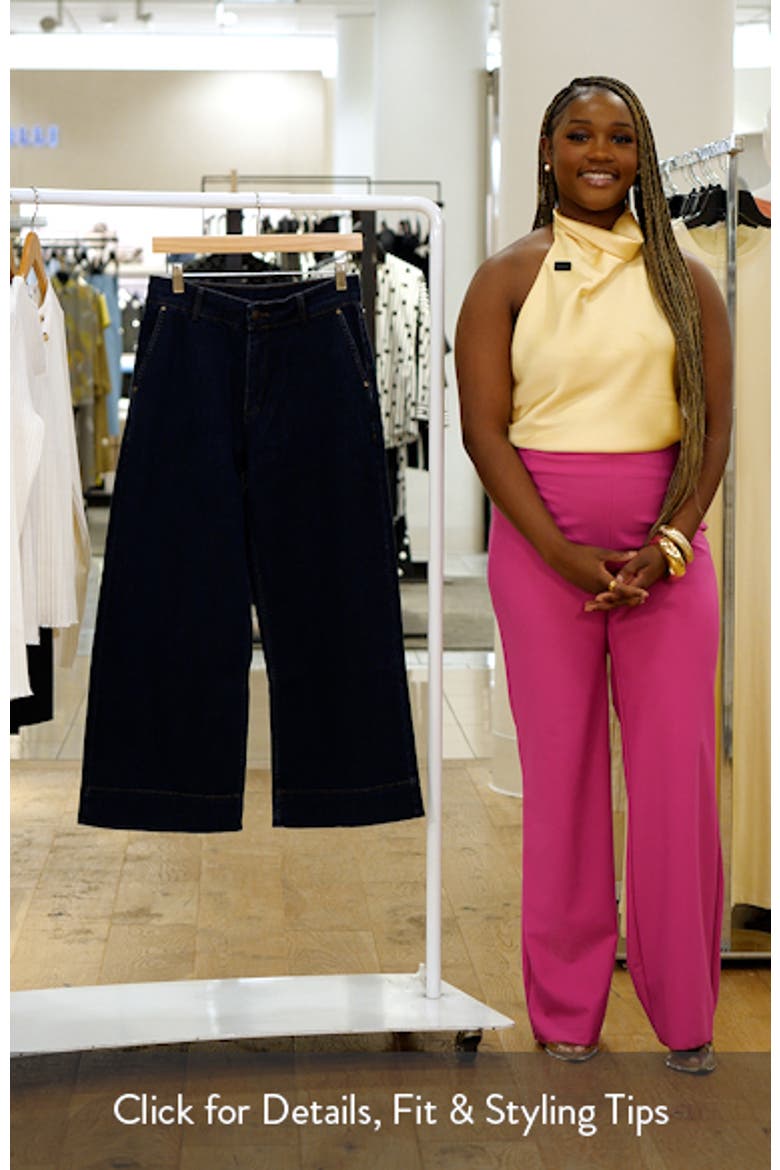 Wide Leg Crop Jeans video