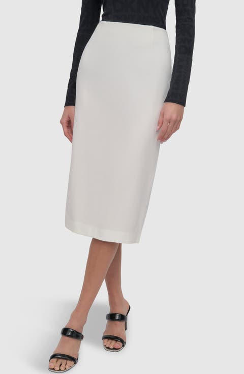 Pull-On Pencil Skirt