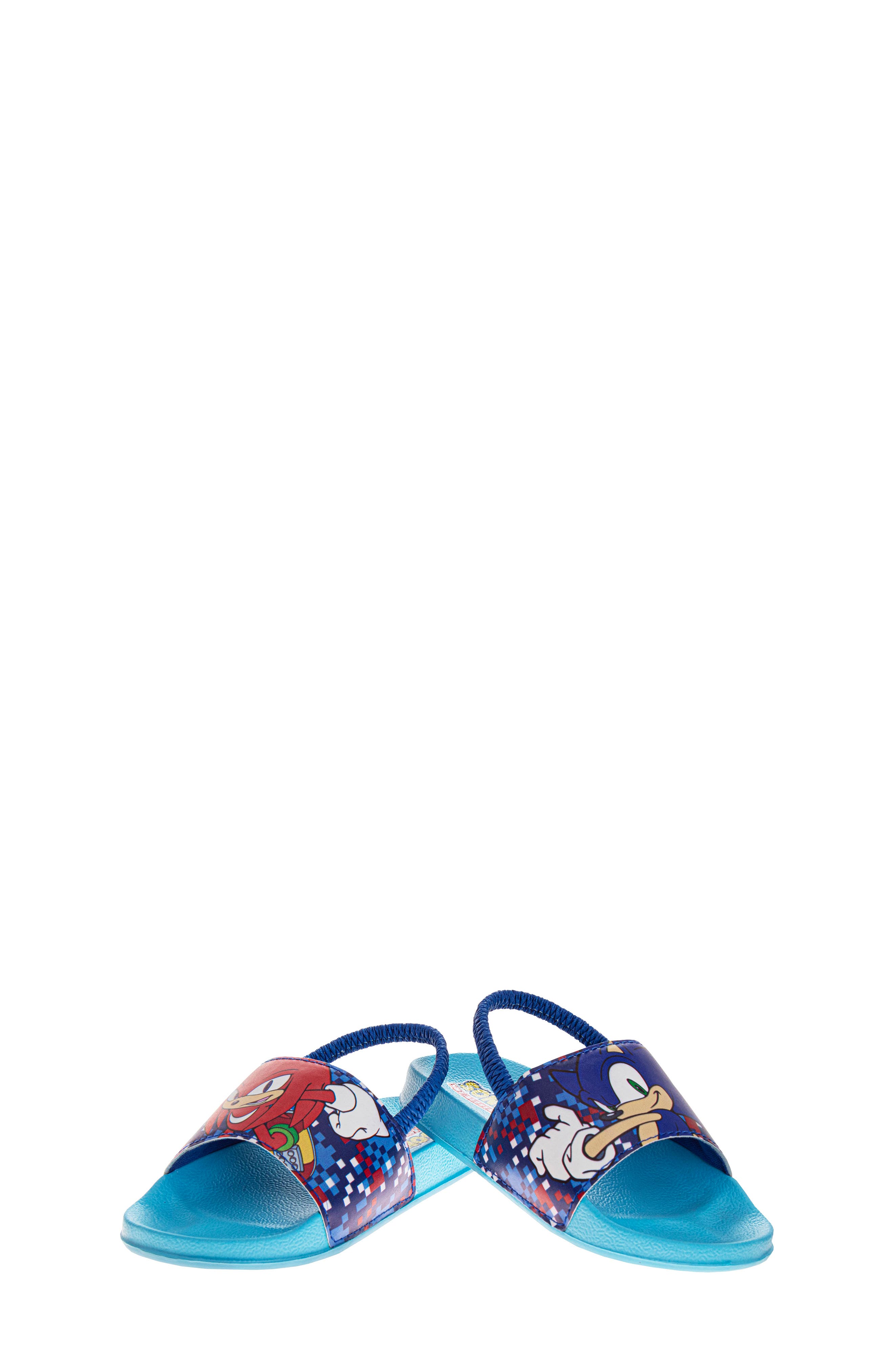 Kids' Mismatched Slingback Sandal, Alternate, color, BLUE