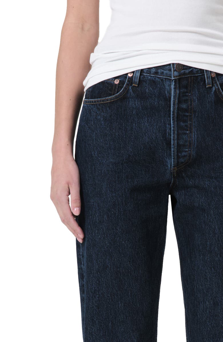 AGOLDE '90s Pinch High Waist Straight Leg Jeans, Alternate, color,