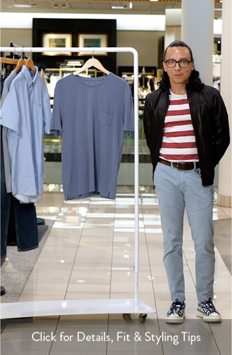 Johnny Crewneck Pocket T-Shirt, sales video thumbnail