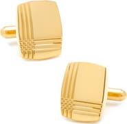 Cufflinks, Inc. Tartan Engraved Cuff Links