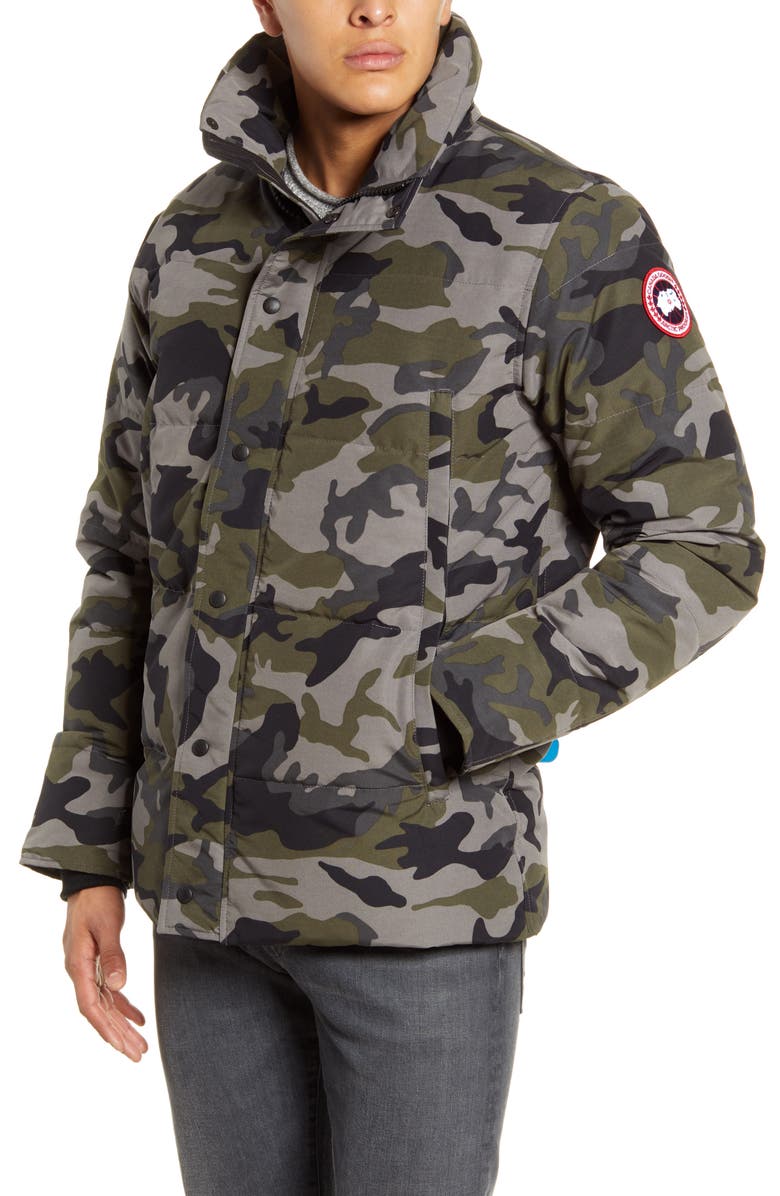 Canada Goose Wyndham 625 Fill Power Down Jacket with Genuine Coyote Fur Trim, Alternate, color,