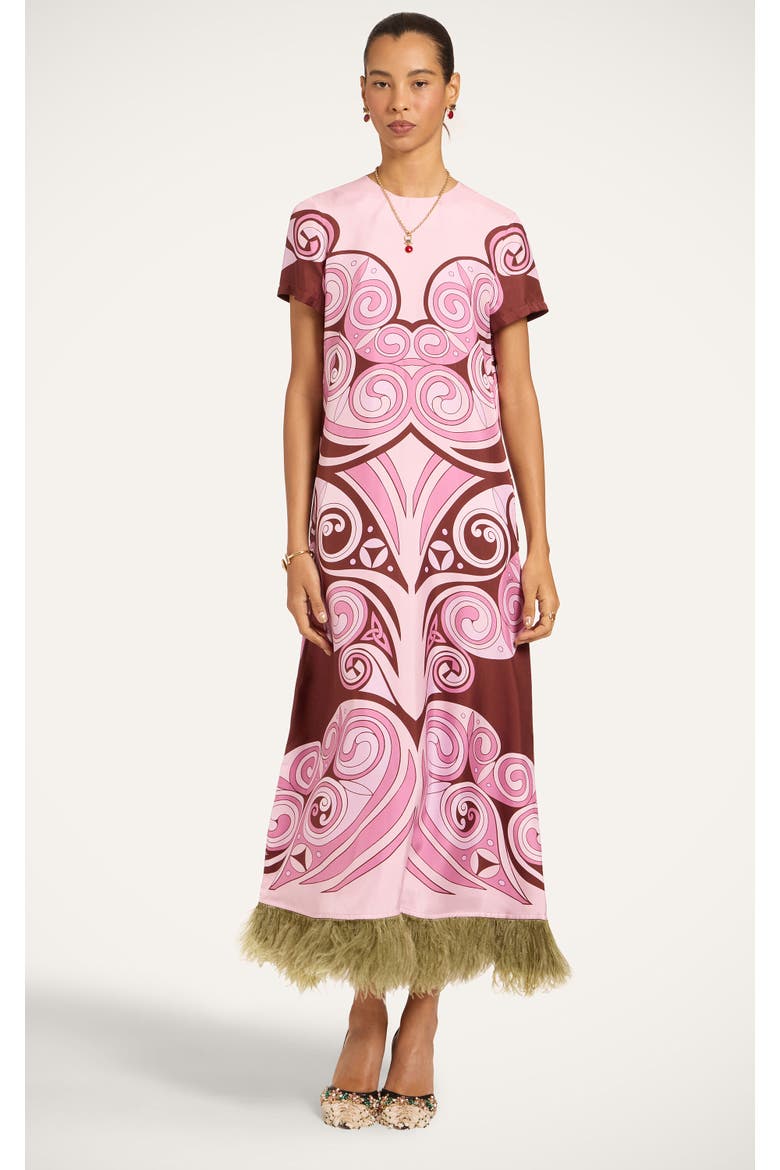 Swing Dress, Main, color, Kells Swirl Placée Mauve