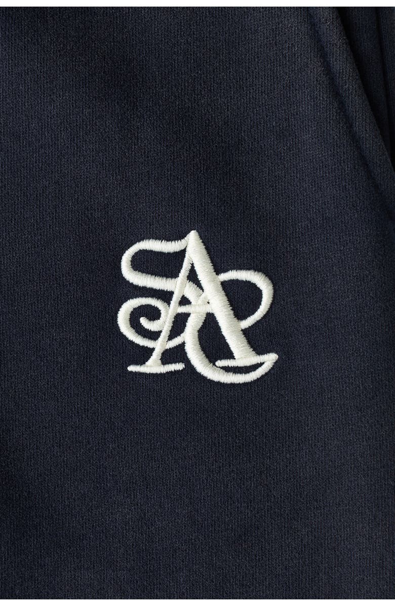 H&M Relaxed Fit Shorts, Alternate, color, Navy Blue