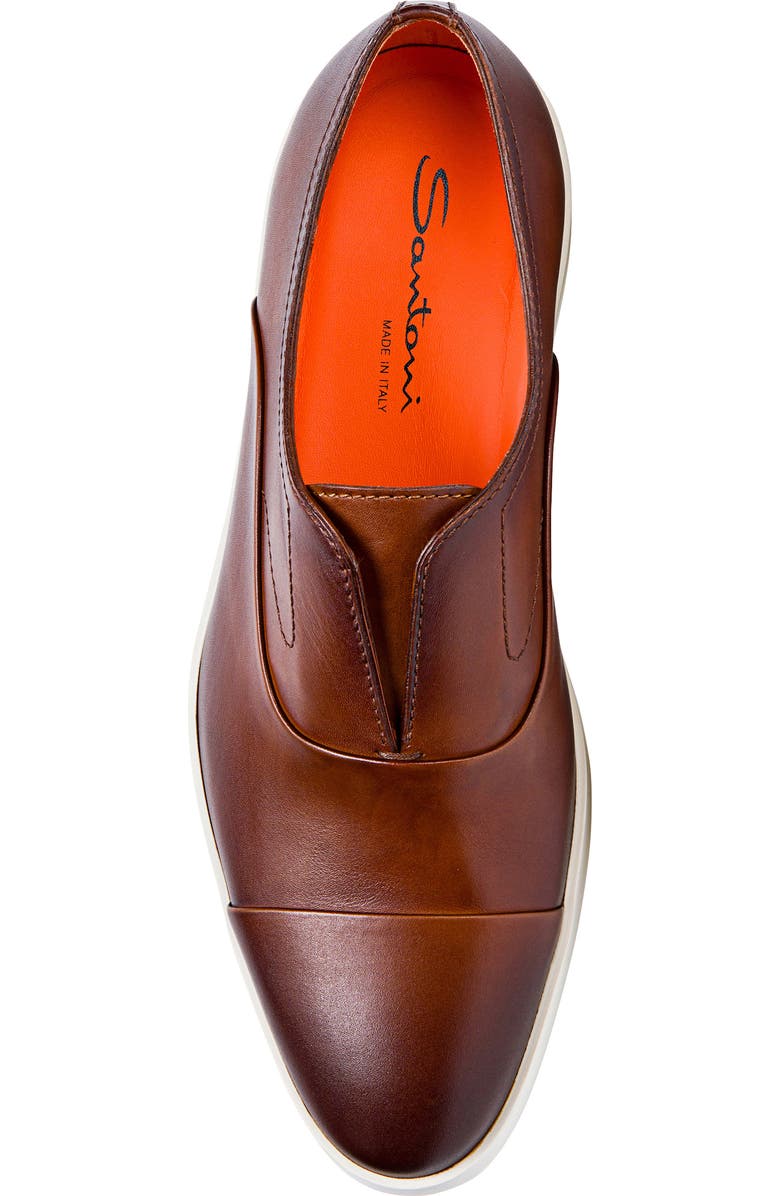 Santoni Money Oxford Sneaker, Alternate, color,