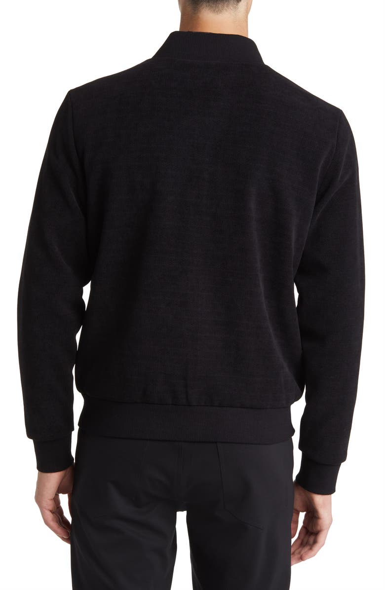 Robert Barakett Dunbar Mixed Media Zip Jacket, Alternate, color, 