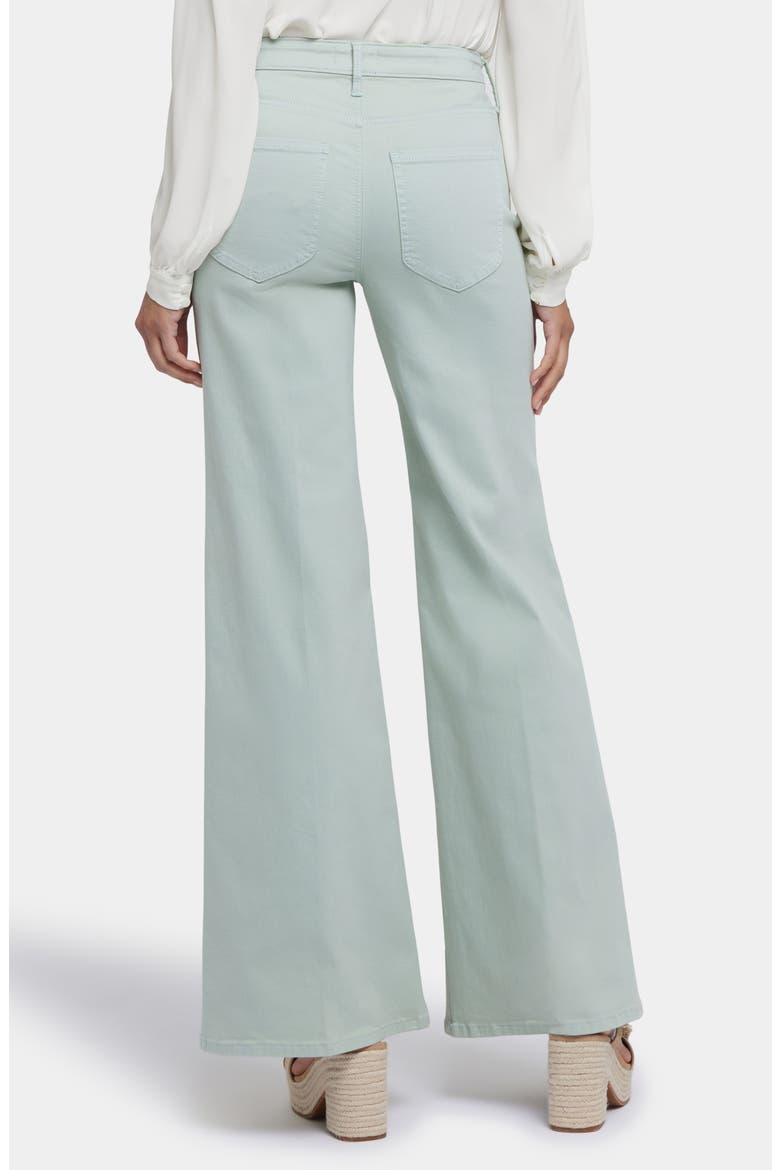 Mia Palazzo High Waist Flare Jeans, Alternate, color, TOMATILLO